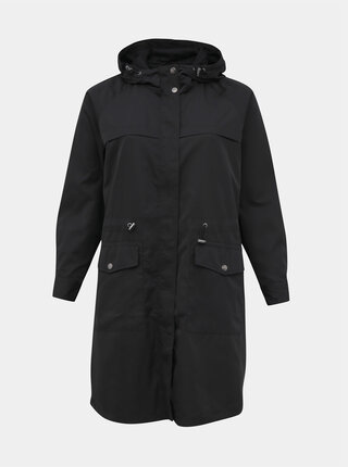 Čierna parka ONLY CARMAKOMA Evelin