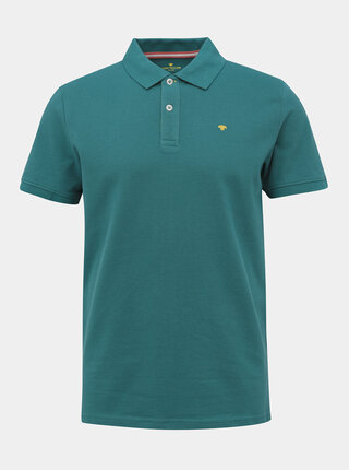 Zelené pánské basic polo tričko Tom Tailor