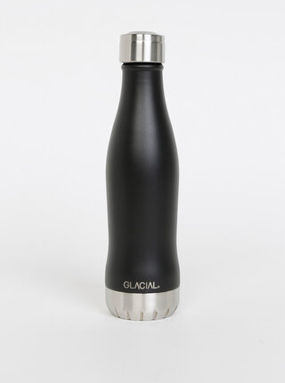Čierna fľaša GLACIAL Matte 400 ml
