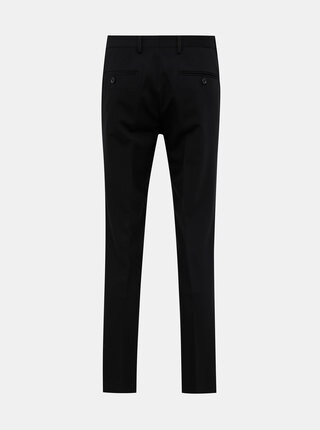Čierne oblekové slim fit nohavice Jack & Jones VIncent