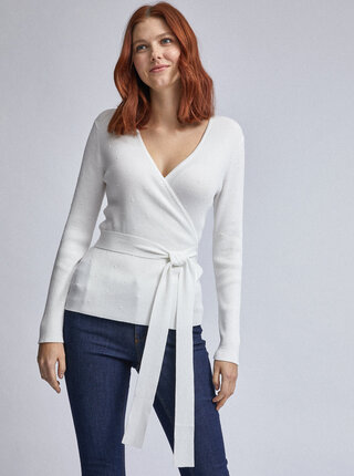 Biely sveter Dorothy Perkins