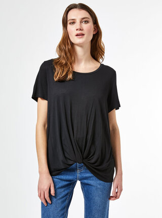 Černé tričko Dorothy Perkins