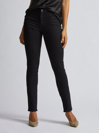 Černé slim fit džíny Dorothy Perkins Tall