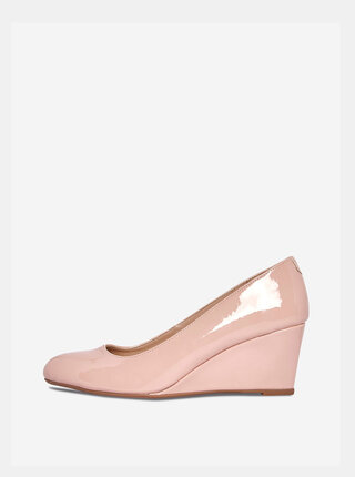 Staroružové lodičky na plnom podpätku Dorothy Perkins