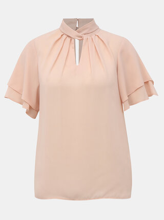 Svetloružová blúzka M&Co