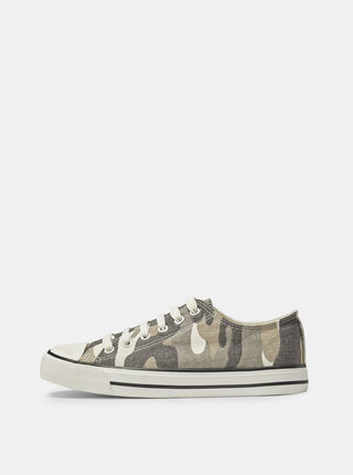 Šedé maskáčové tenisky Dorothy Perkins