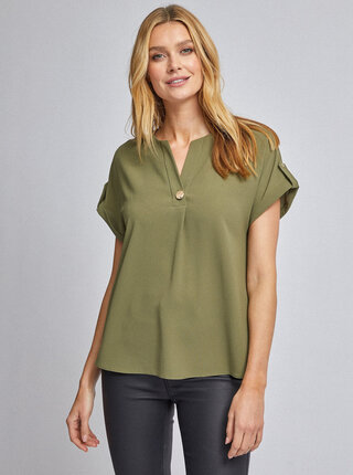 Zelená halenka Dorothy Perkins