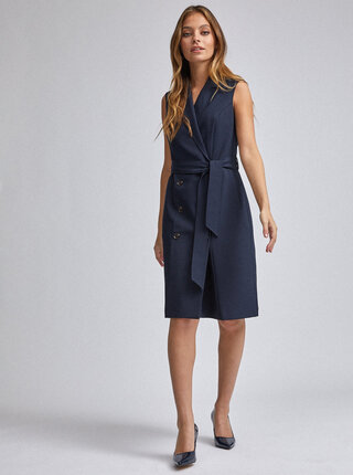 Tmavě modré šaty Dorothy Perkins Petite