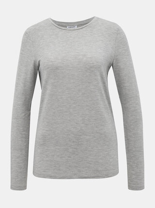 Světle šedé basic tričko AWARE by VERO MODA Mava