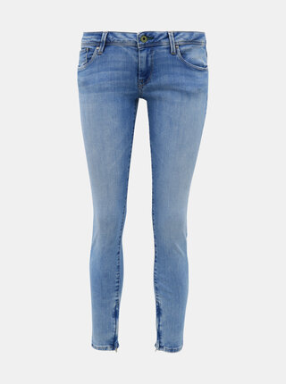 Světle modré dámské skinny fit džíny Pepe Jeans