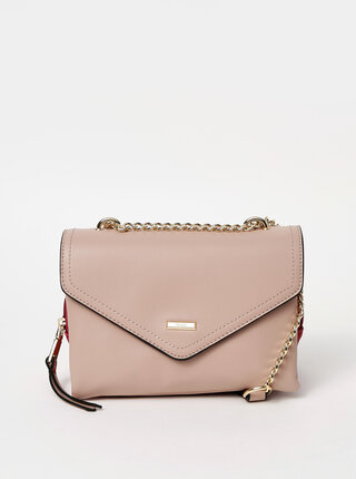 Růžová crossbody kabelka Gionni Damara