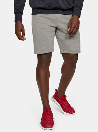 Zelené pánské kraťasy Speckled Fleece Under Armour