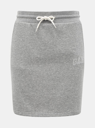 Šedá basic sukně GANT
