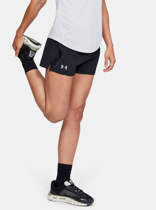 Černé dámské kraťasy Qualifier Speedpocket Under Armour