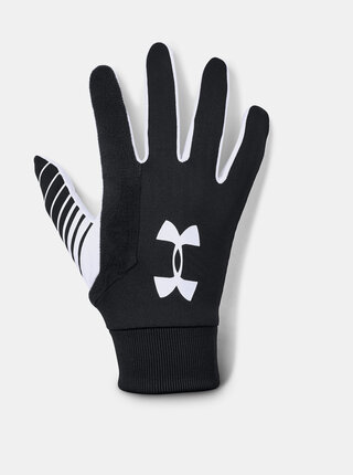 Černé pánské fotbalové rukavice Under Armour