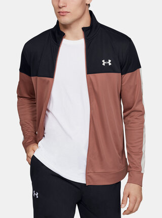 Hnědá pánská mikina Sportstyle Pique Under Armour