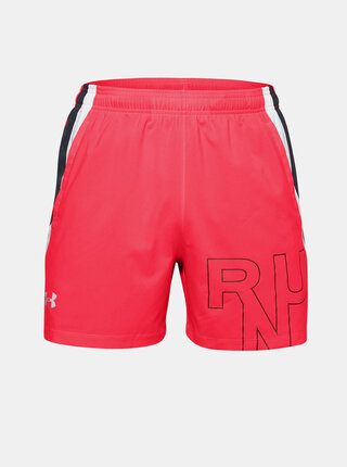 Červené pánské kraťasy Launch SW Under Armour