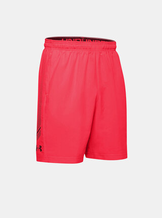 Červené pánské kraťasy Woven Under Armour