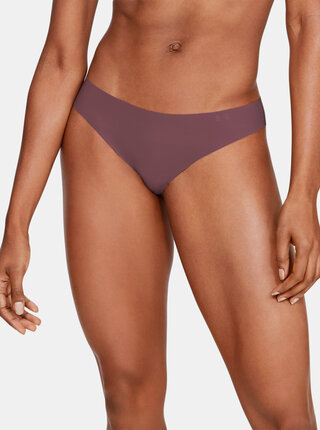 Sada tří růžových tang Pure Stretch Under Armour