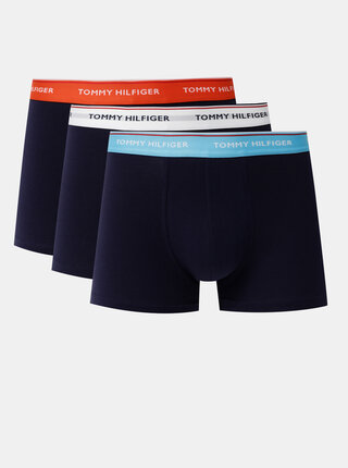 Sada tří boxerek v tmavě modré barvě Tommy Hilfiger