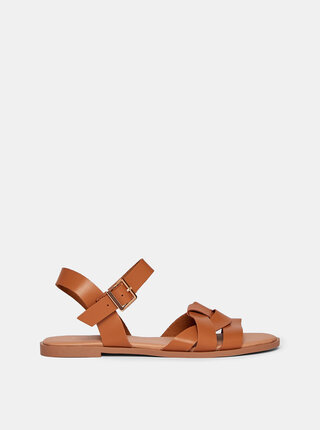 Hnědé sandály Dorothy Perkins