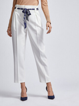 Bílé kalhoty Dorothy Perkins