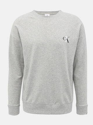 Šedá pánská mikina s potiskem Calvin Klein Underwear
