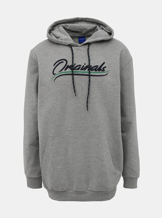 Šedá mikina Jack & Jones Flexx