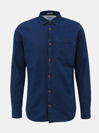 Modrá džínová košile Jack & Jones Jaques