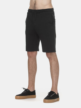 Černé pánské teplákové kraťasy Ragwear Ryan