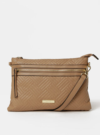 Světle hnědá crossbody kabelka Hampton
