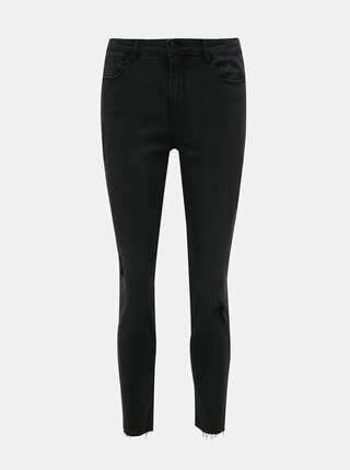 Černé slim fit džíny VILA