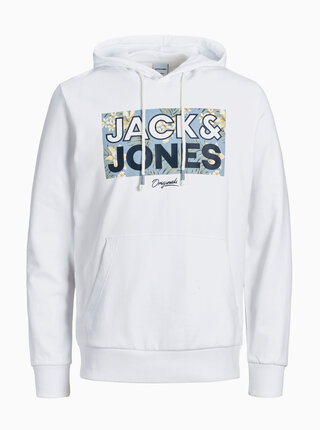 Biela mikina Jack & Jones Tropic