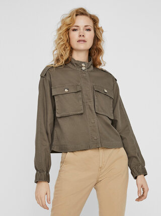 Khaki lehká bunda VERO MODA Lili