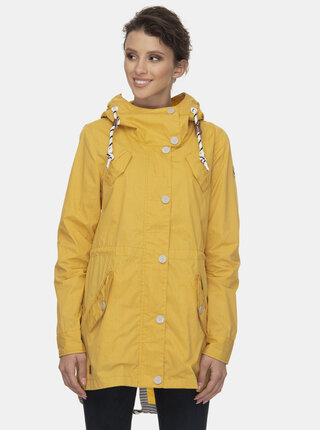 Žlutá dámská parka Ragwear