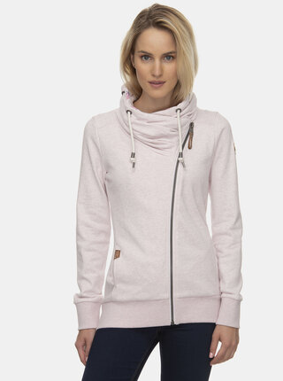 Růžová dámská mikina Ragwear