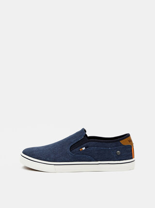Modré pánske slip on Wrangler