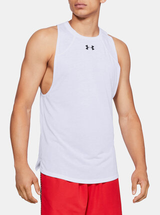 Bílé pánské tílko Baseline Under Armour