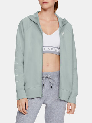 Zelená dámská mikina Rival Under Armour
