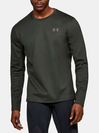 Tmavě zelené pánské tričko ColdGear Under Armour