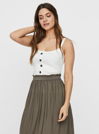 Bílé tílko VERO MODA Helsinki
