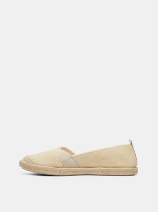 Krémové espadrilky Roxy