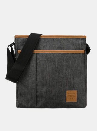 Tmavě šedá pánská crossbody taška SAM 73