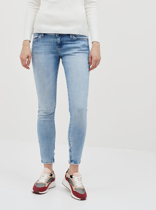 Světle modré dámské skinny fit džíny Pepe Jeans