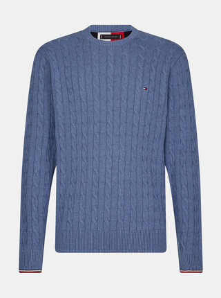Modrý pánský svetr Tommy Hilfiger