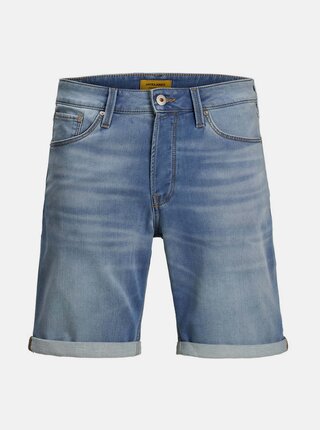 Modré džínové kraťasy Jack & Jones Rick