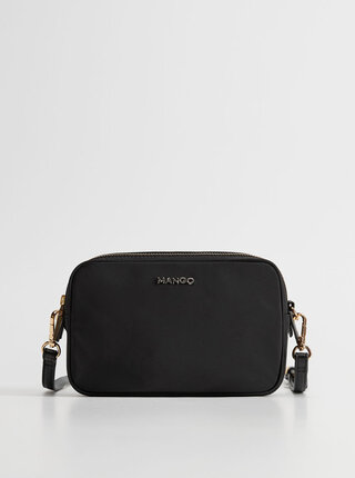 Černá crossbody kabelka Mango Suecia