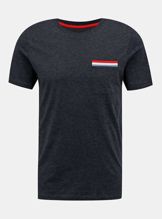 Tmavě modré tričko Jack & Jones Carlos