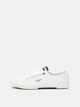 Bílé pánské tenisky Pepe Jeans