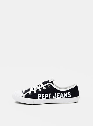 Tmavomodré dámske tenisky Pepe Jeans